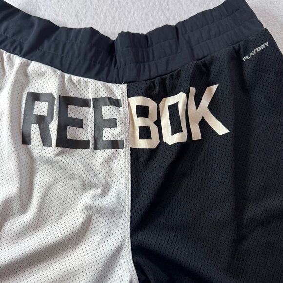 Reebok UFC Playdry Shorts white and black Respect the fight Small - Picture 8 of 13